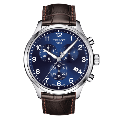 Tissot Chrono XL Classic Stainless Steel / Blue / Strap